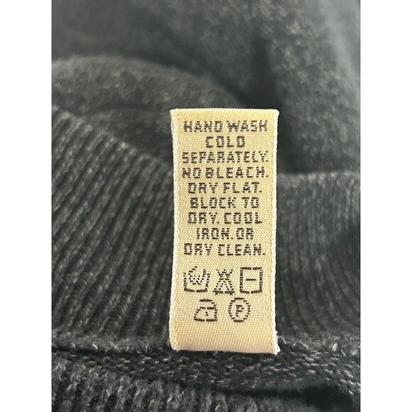 Pronto Uomo Men's Long Sleeve Mock Neck Sweater in Dark Gray - Sz XL - Picture 5 of 5